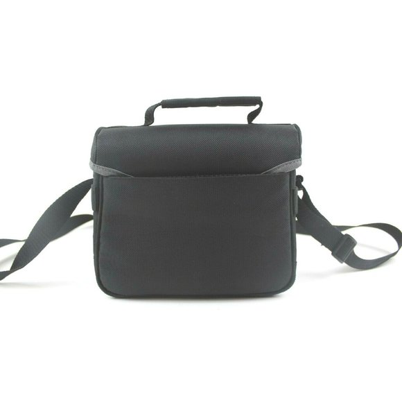 Sony Camera Camcorder Case Soft Multi Pocket Zip/Clasp Adjustable Shoulder Strap - Picture 5 of 6